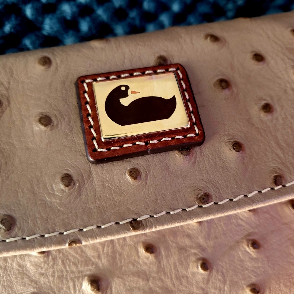 Dooney & Bourke Light Taupe Ostrich